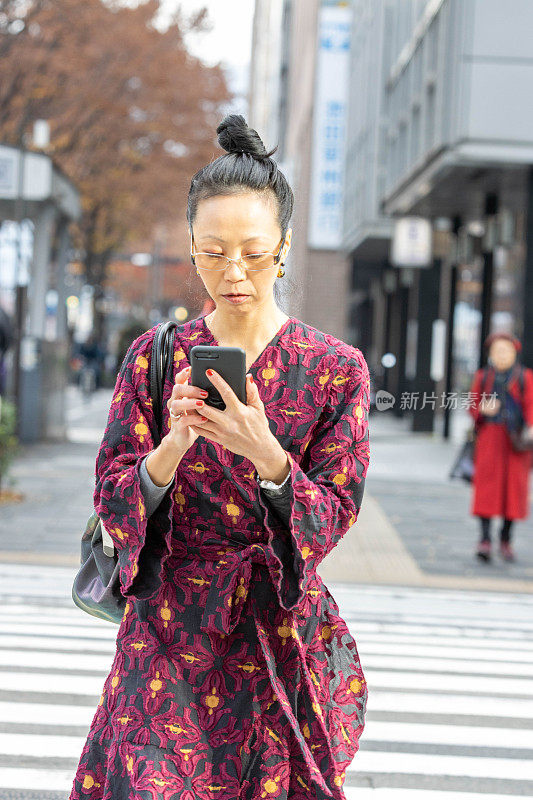 日本商业的女人