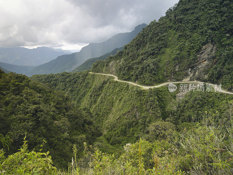 世界上最危险的公路，玻利维亚的北永加斯。