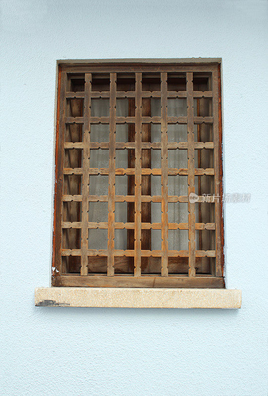 木格栅旧窗