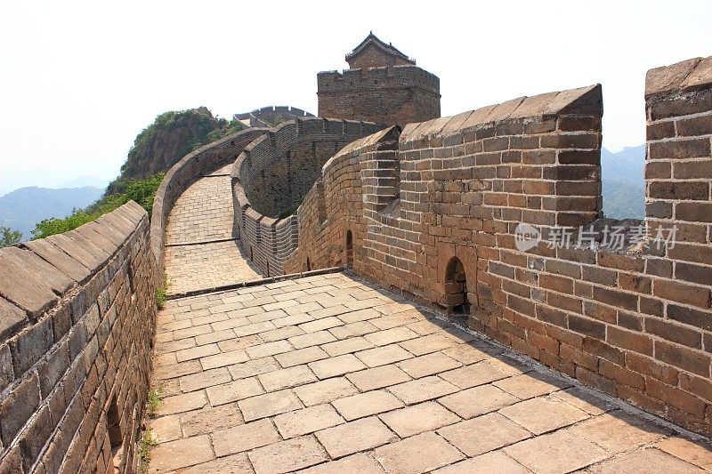 夏天的长城，中国金山岭