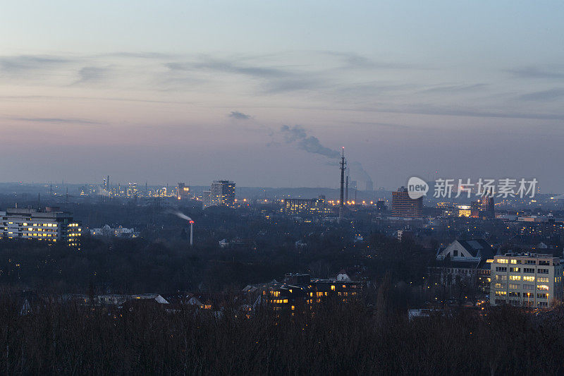 Gelsenkirchen日落景色