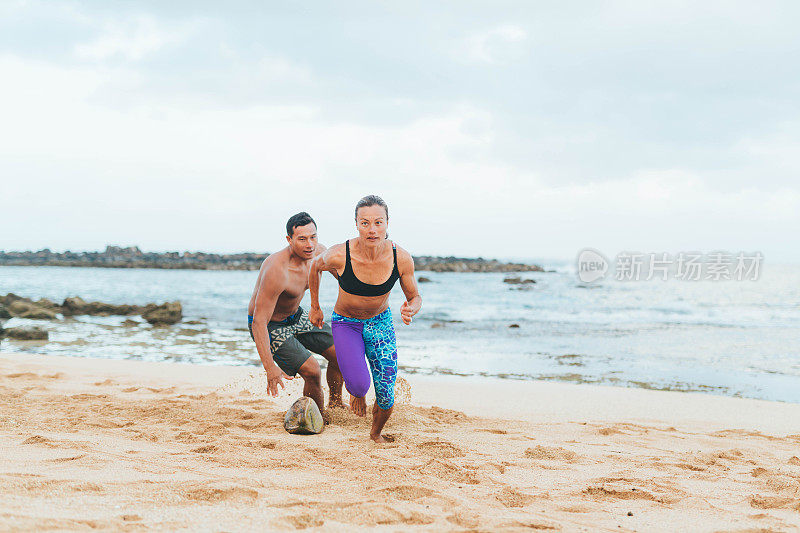 夏威夷沙滩运动