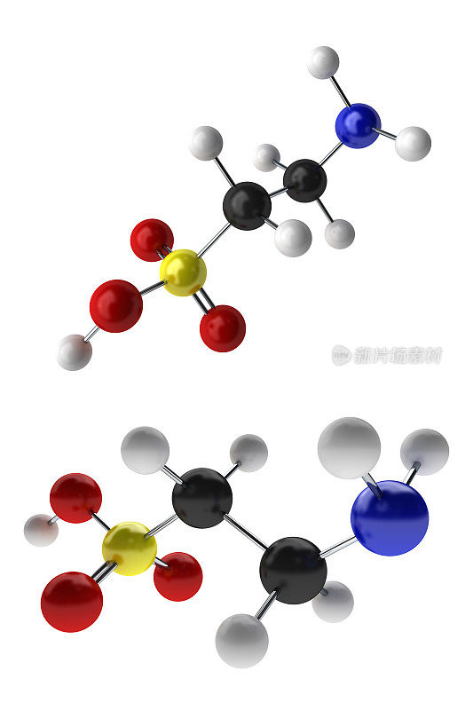 氨基乙磺酸分子