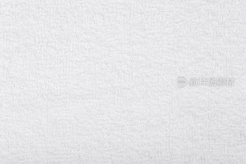 白色自然棉毛巾背景纹理