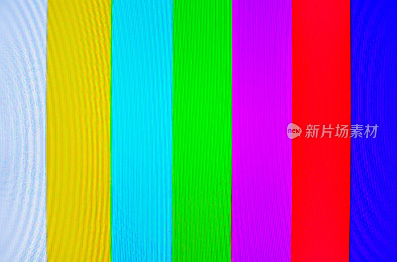 Mufti-color电视。