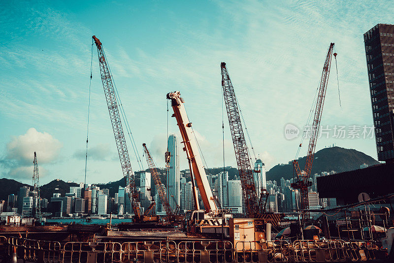 西九龙在香港兴建中