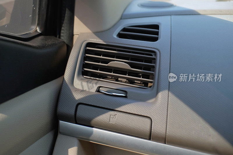 冷风风管或车内空调温度较低