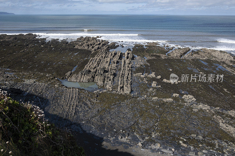 北德文郡岩石海岸