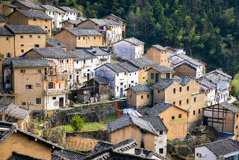 中国安徽省的古村落(燕蝉村)