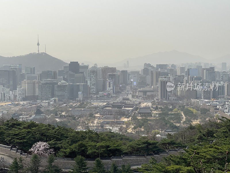 韩国首尔的空气污染