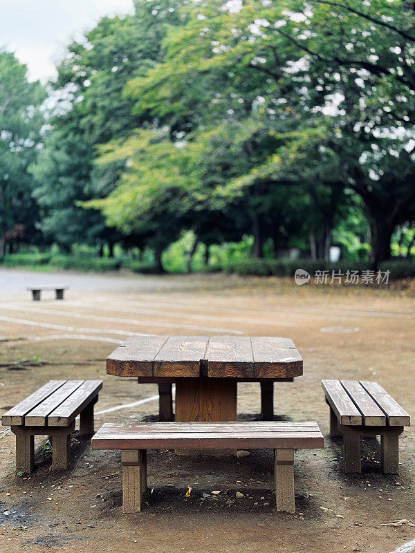 公园木凳