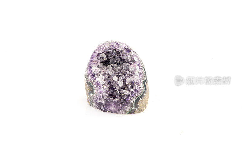 天然紫水晶水晶簇宝石