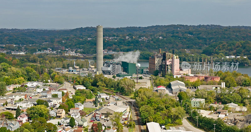 斯普林代尔发电站在斯普林代尔，宾夕法尼亚州-天线