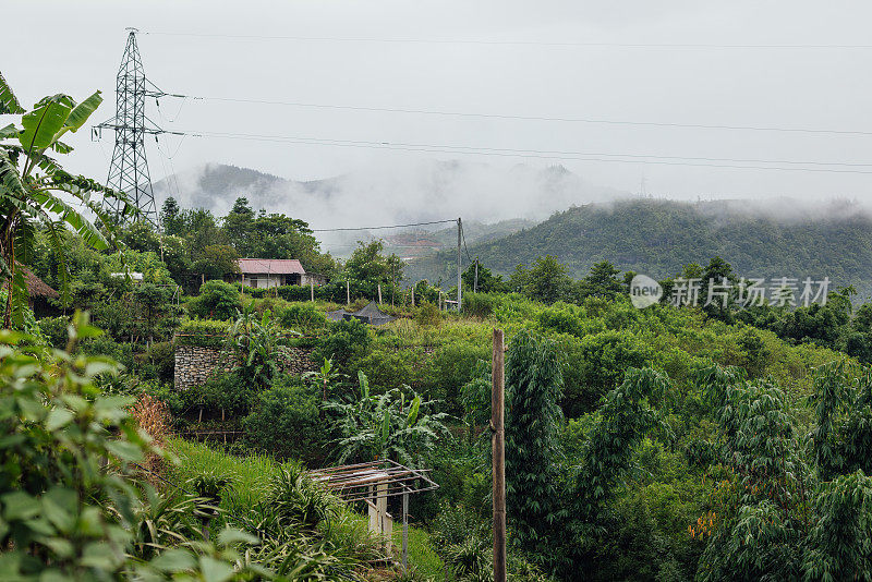 乡村沙坝风光