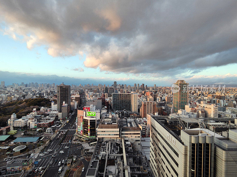 大阪市景，日本