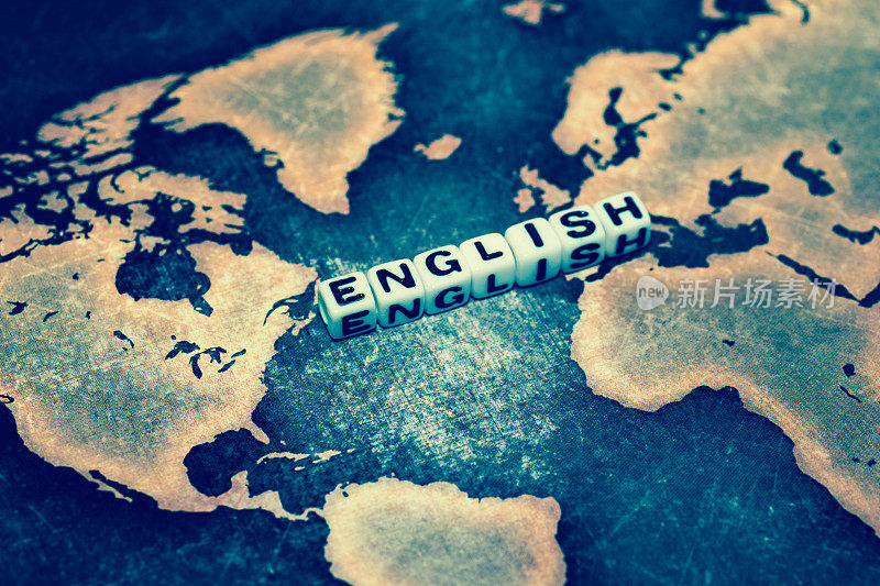 英语在grunge世界地图