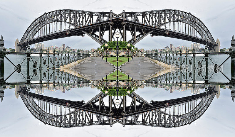 悉尼港大桥，万花筒