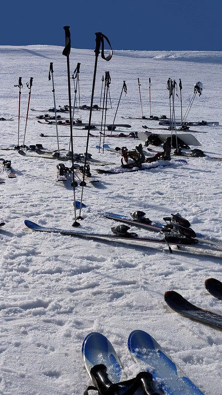 滑雪和滑雪板公园