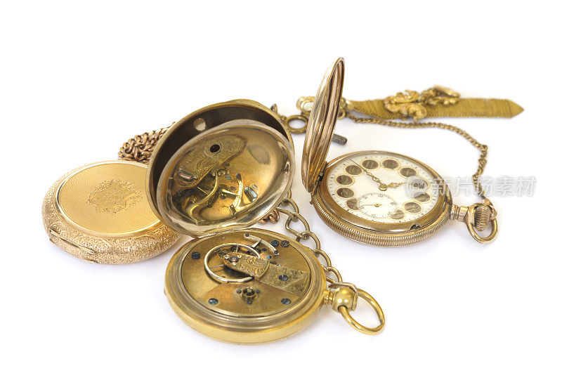 黄金古董手表