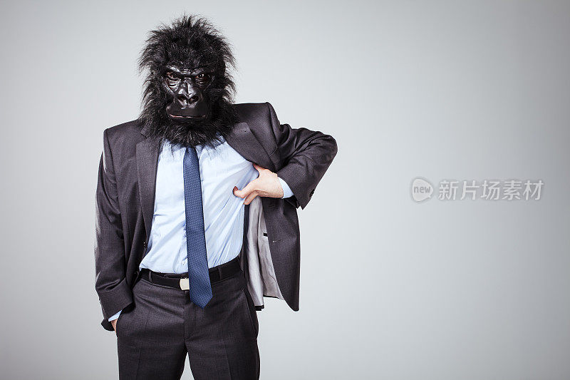大猩猩人-商业服装幽默老板
