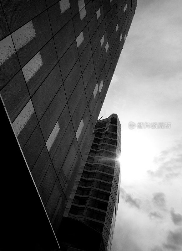 纽约建筑黑白系列:现代建筑