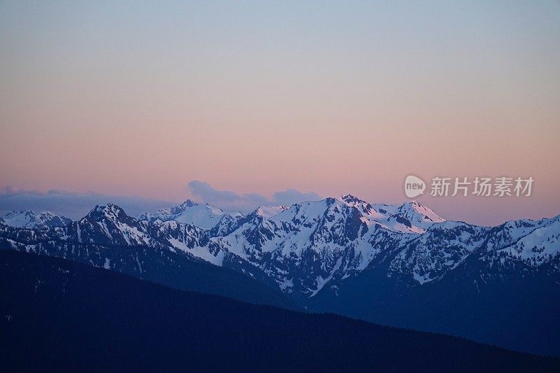 飓风岭黄昏