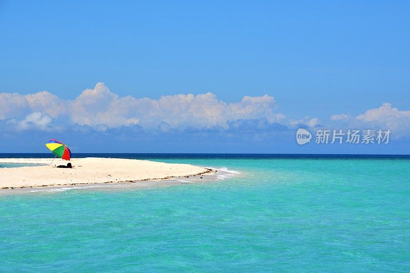 田园诗般的白岛，卡米圭-菲律宾