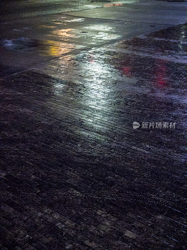 拉斯维加斯的雨夜