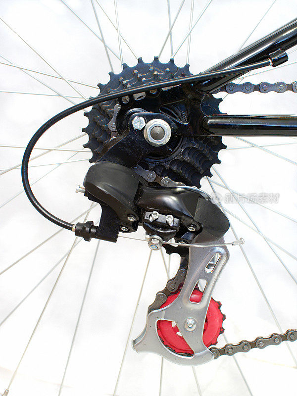 自行车齿轮细节
