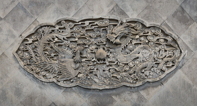 中国传统龙雕