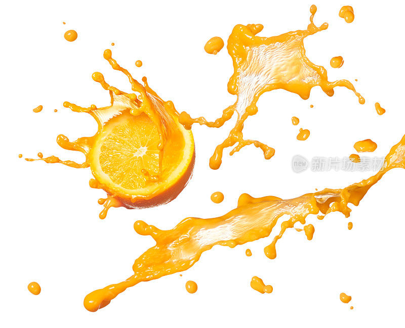 橙汁溅