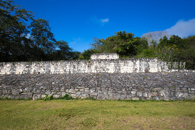 墨西哥尤卡坦半岛的埃克巴拉姆:古玛雅遗址