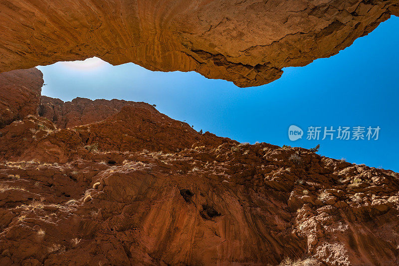 阿肯达丘·恩阿乌菲·达德斯河峡谷，摩洛哥，北非