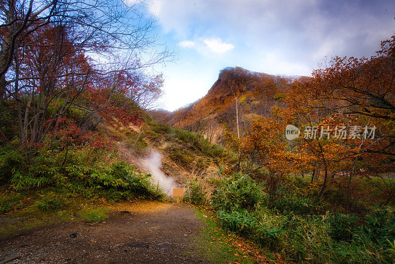 登别地狱谷景观