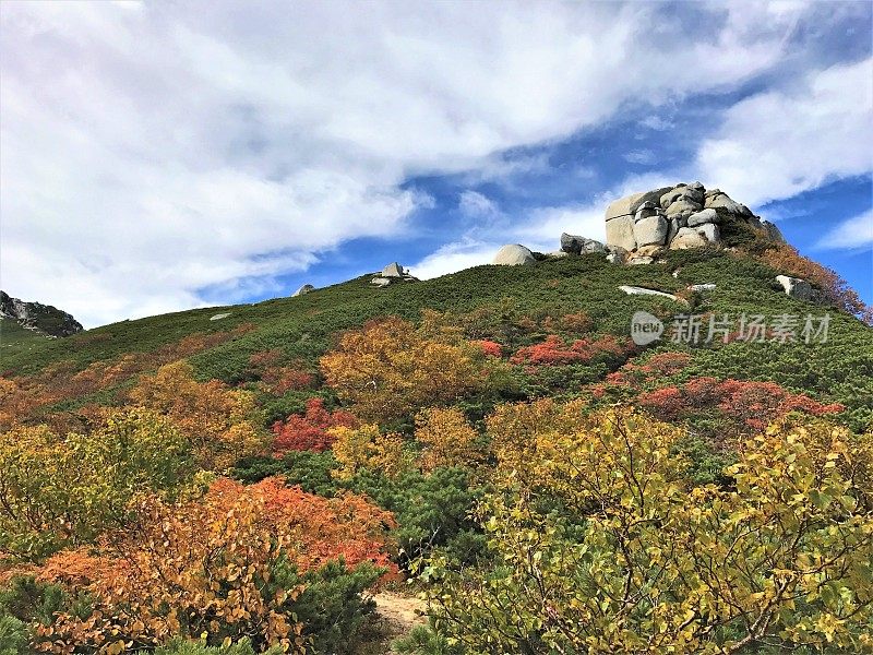 日本100座名山(秋叶)