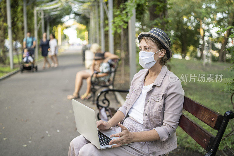 在大自然中工作的新常态