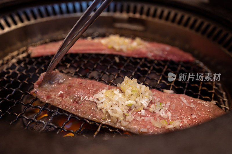 烧烤生牛肉-日式烧肉派对