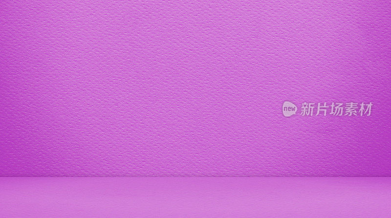 紫色工作室背景，讲台柜台空场景表产品化妆品美容背景，舞台基座平台，洋红色阁楼水泥室混凝土地板墙壁模板最小的模型空间