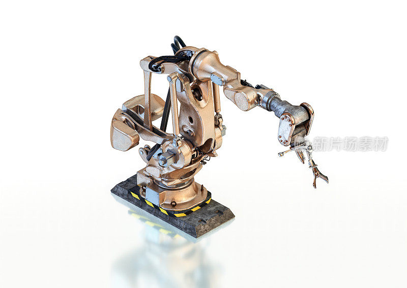 机械臂，工业4.0可编程机械手。智能工业机器人机械手