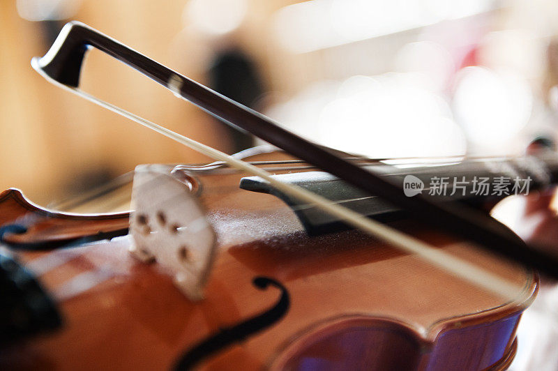 音乐家演奏小提琴