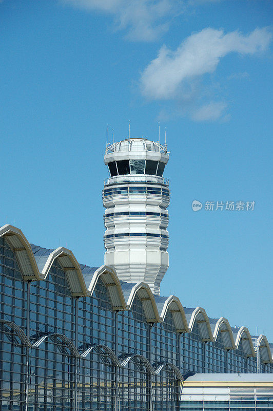 里根国家机场的控制塔
