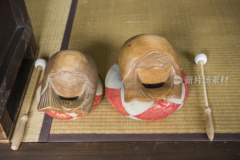 日本京都百幡本细寺的宗教祈祷用品