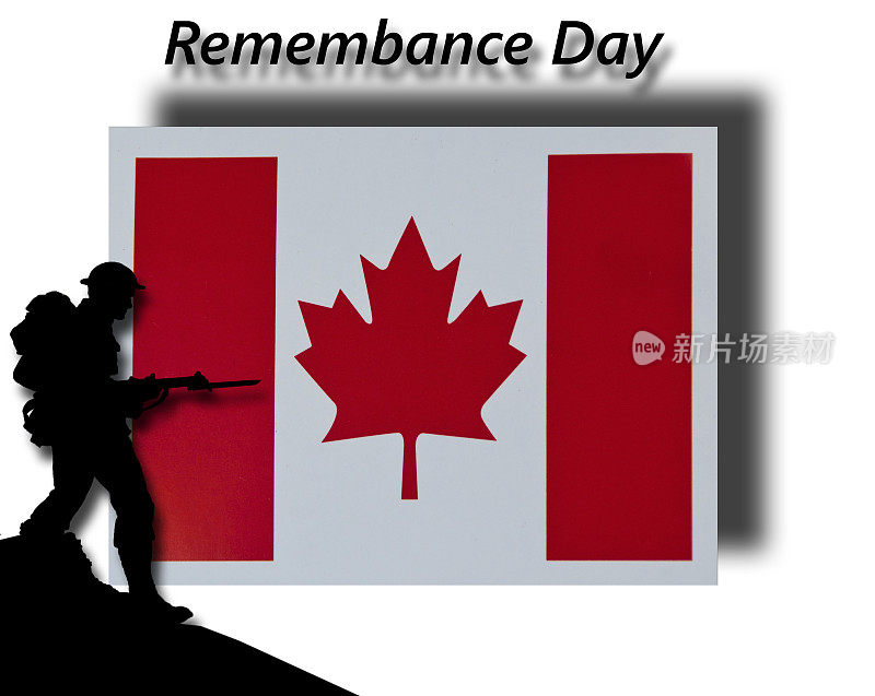 一战阵亡将士纪念日，加拿大国旗，措辞