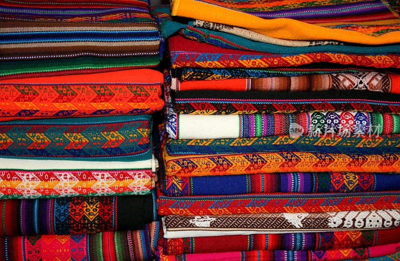传统秘鲁织物