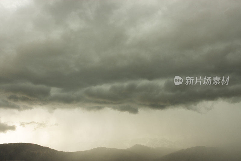 雷暴及雨天气景观