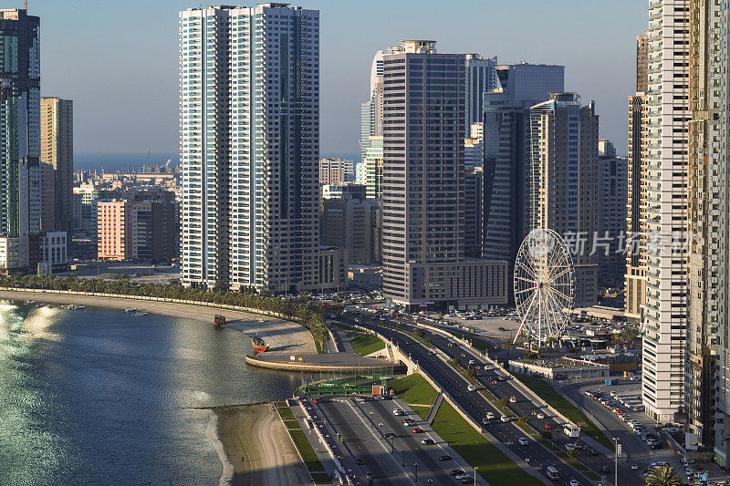 沙迦，阿尔汗滨海大道