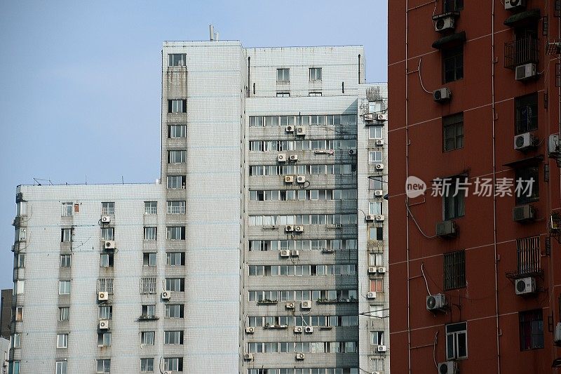 中国上海长宁区的住宅建筑