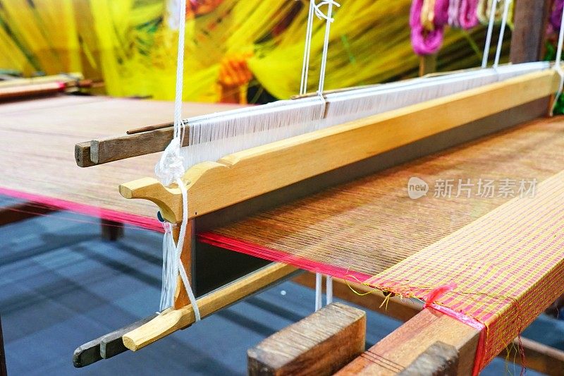 泰国老织布机