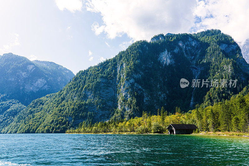 美景Königssee，巴伐利亚