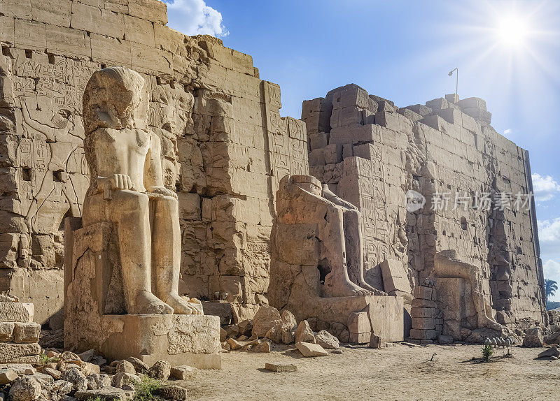 卡纳克神庙建筑群-卢克索，埃及